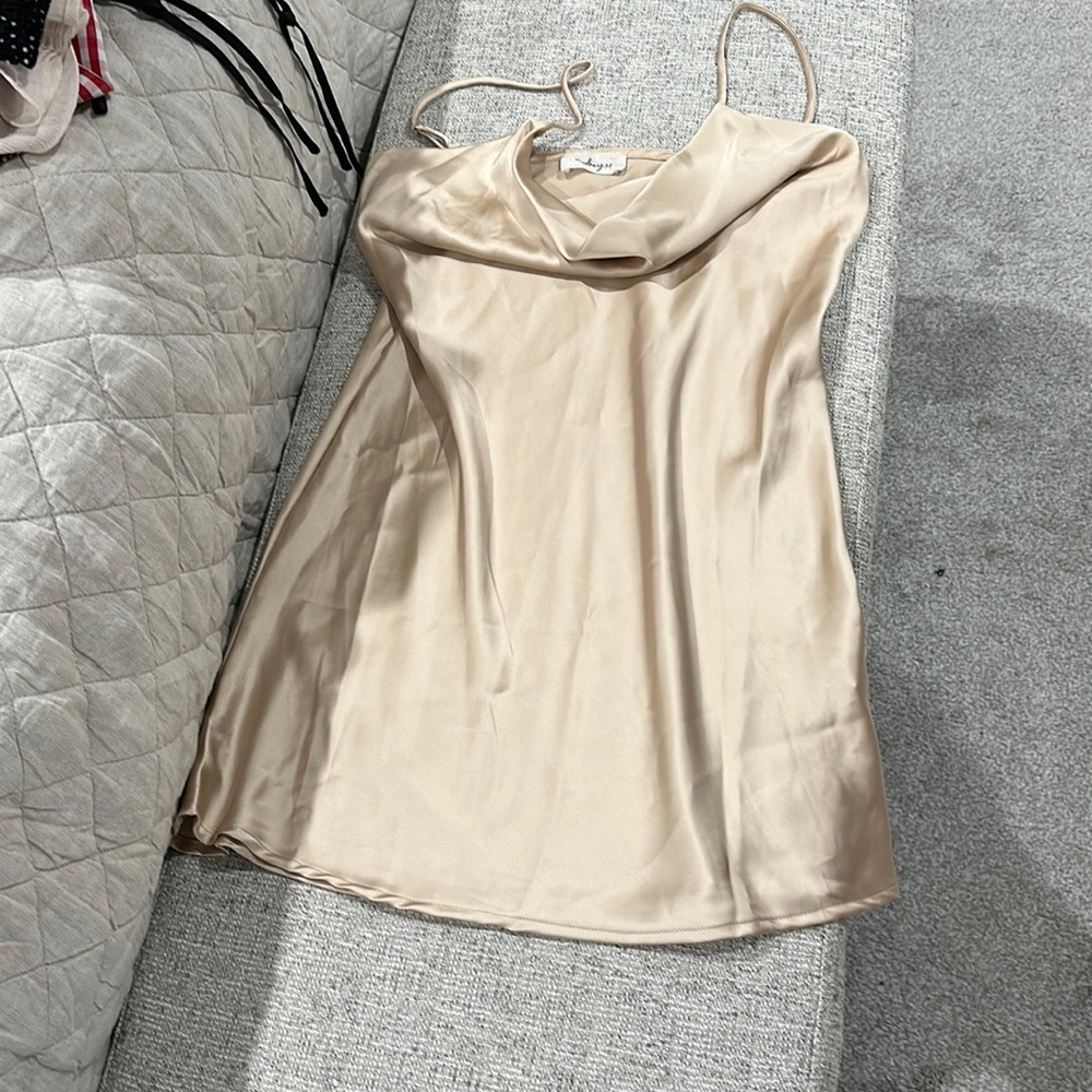 Mini dress runs small